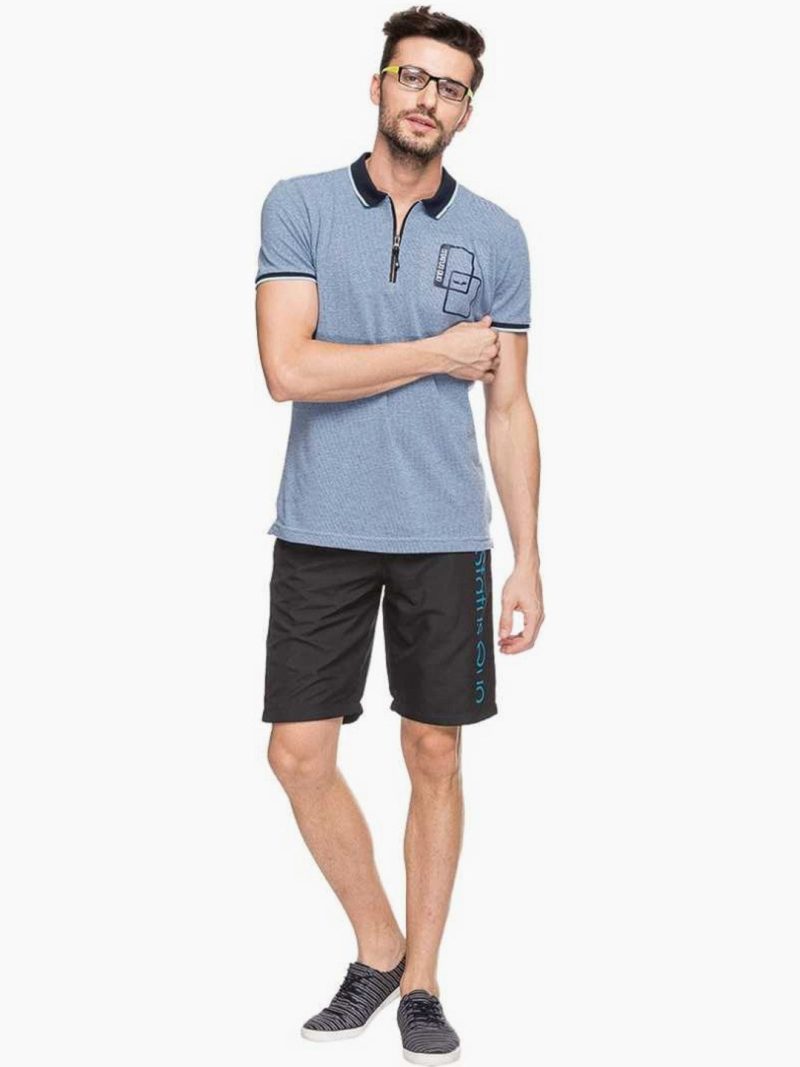 Printed Regular Fit Shorts