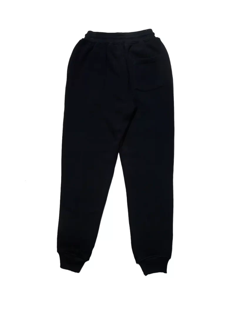 Gini And Jony Boys Navy Blue Solid Cotton Track Pant Elasticated