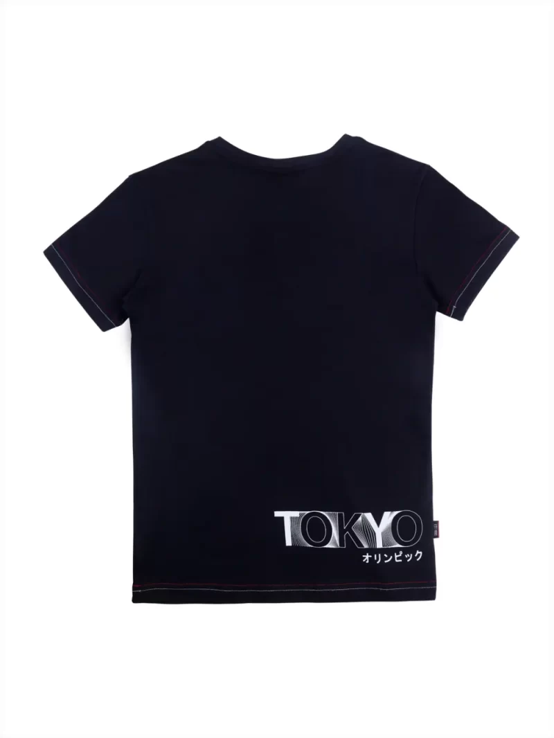 Gini And Jony Boys Printed Cotton T-Shirt Half Sleeves