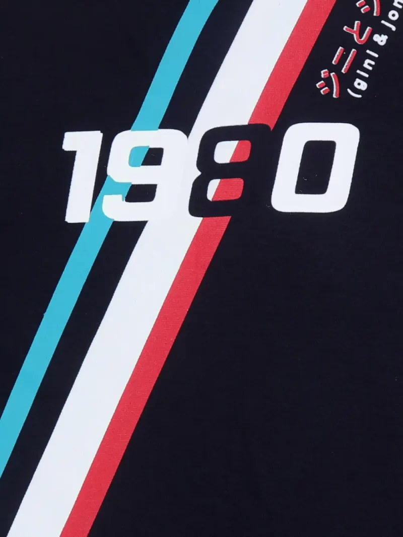 Gini And Jony Boys Printed Cotton T-Shirt Half Sleeves