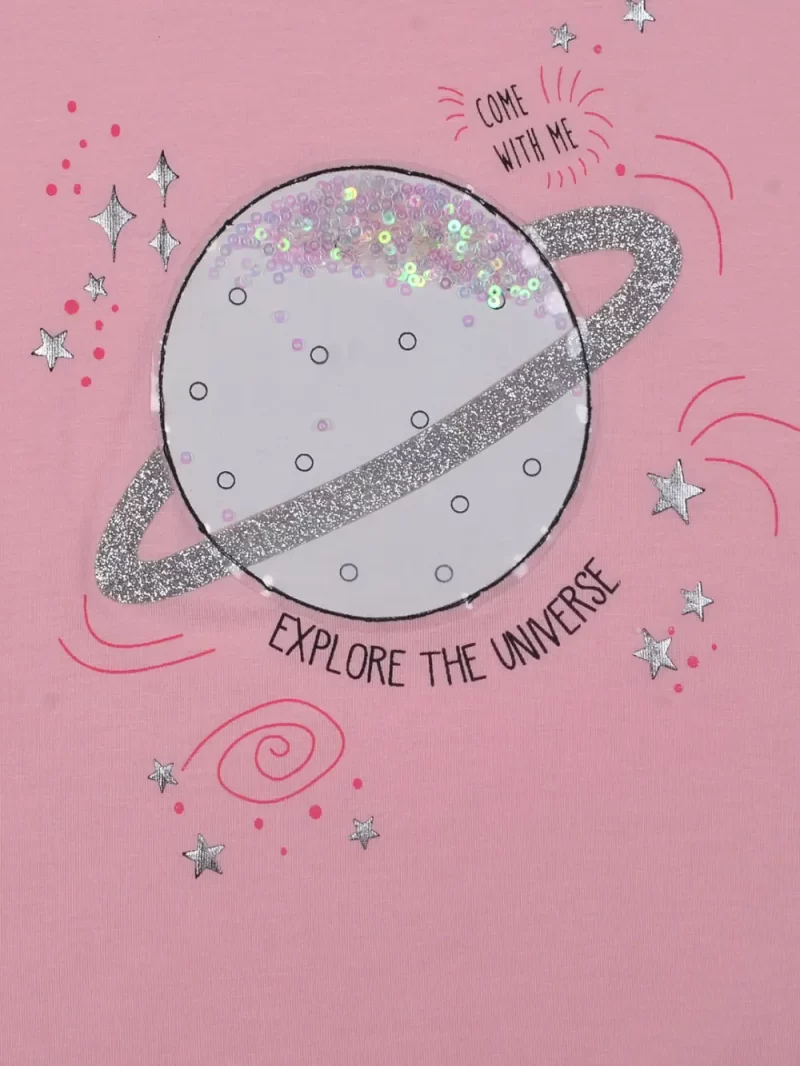 Gini & Jony Girls Pink Knits Top