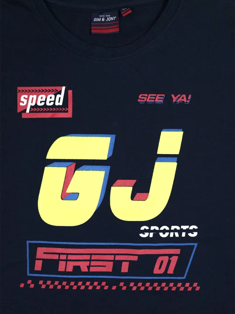 Gini & Jony Boy'S Regular Fit T-Shirt