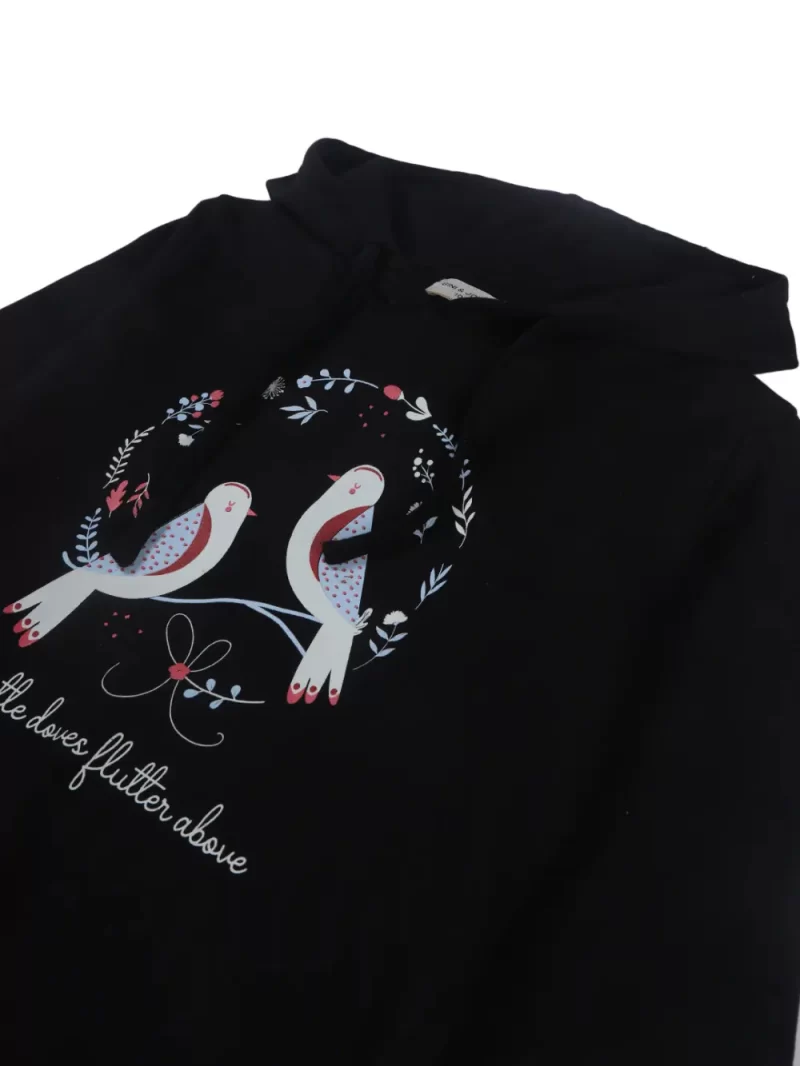 Gini And Jony Boys Navy Blue Floral Print Cotton Shirt Full Sleeves 13-14Y