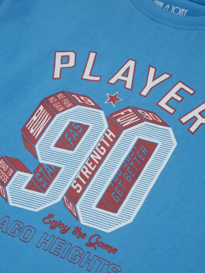 Palm Tree Boys Multicolor Graphic Print Cotton T-Shirt Pack Of-3 Full Sleeves