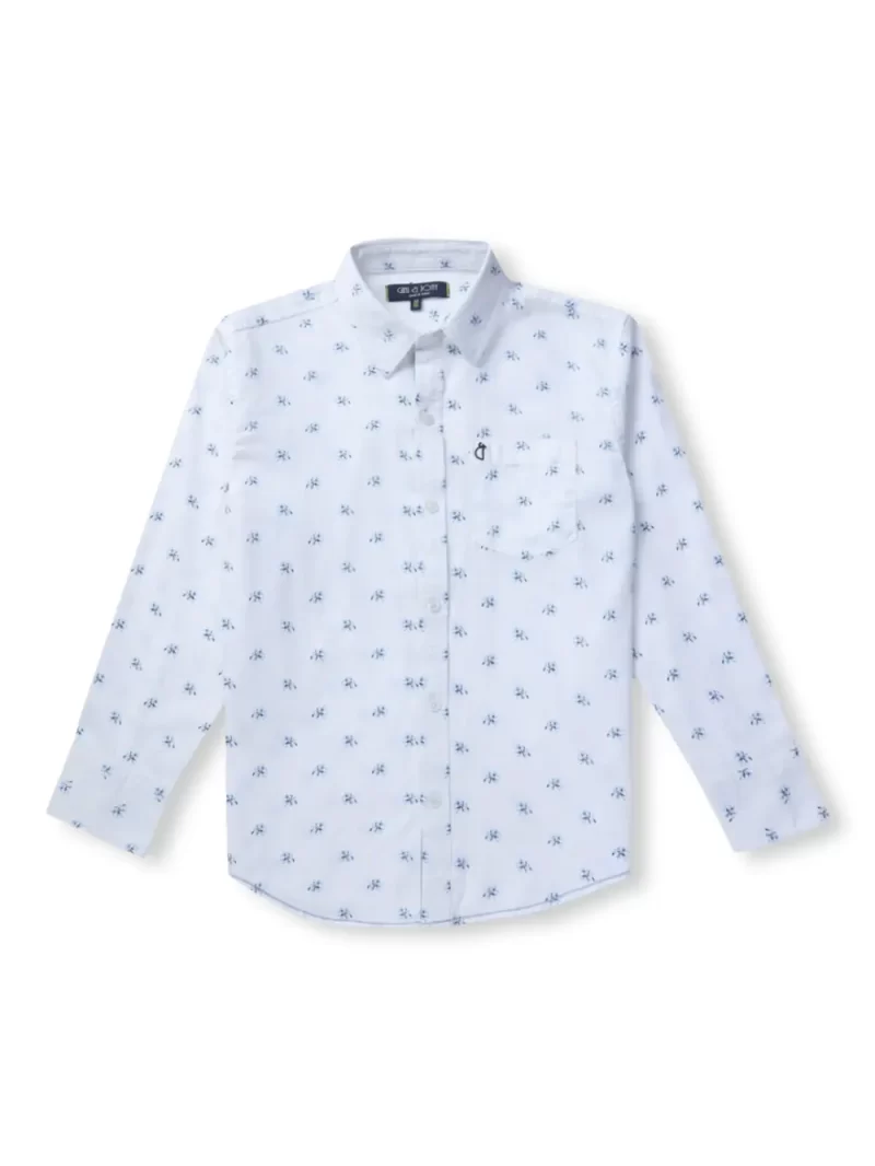 Gini & Jony Boys White Shirt