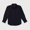 Gini And Jony Boys Multicolor Checks Knits Full Sleeves Shirt