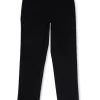 Gini And Jony Boys Black Solid Cotton Trouser Elasticated 7-8 Years