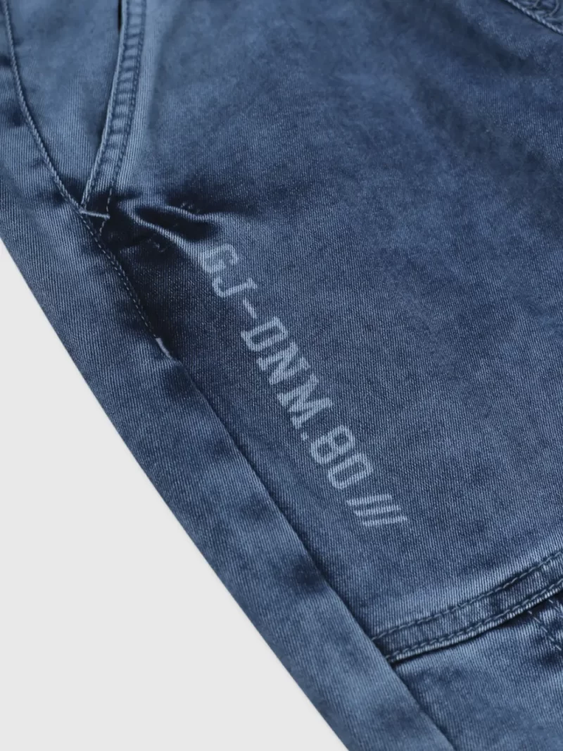 Gini & Jony Boys Blue Washed Denim Jeans Elasticated