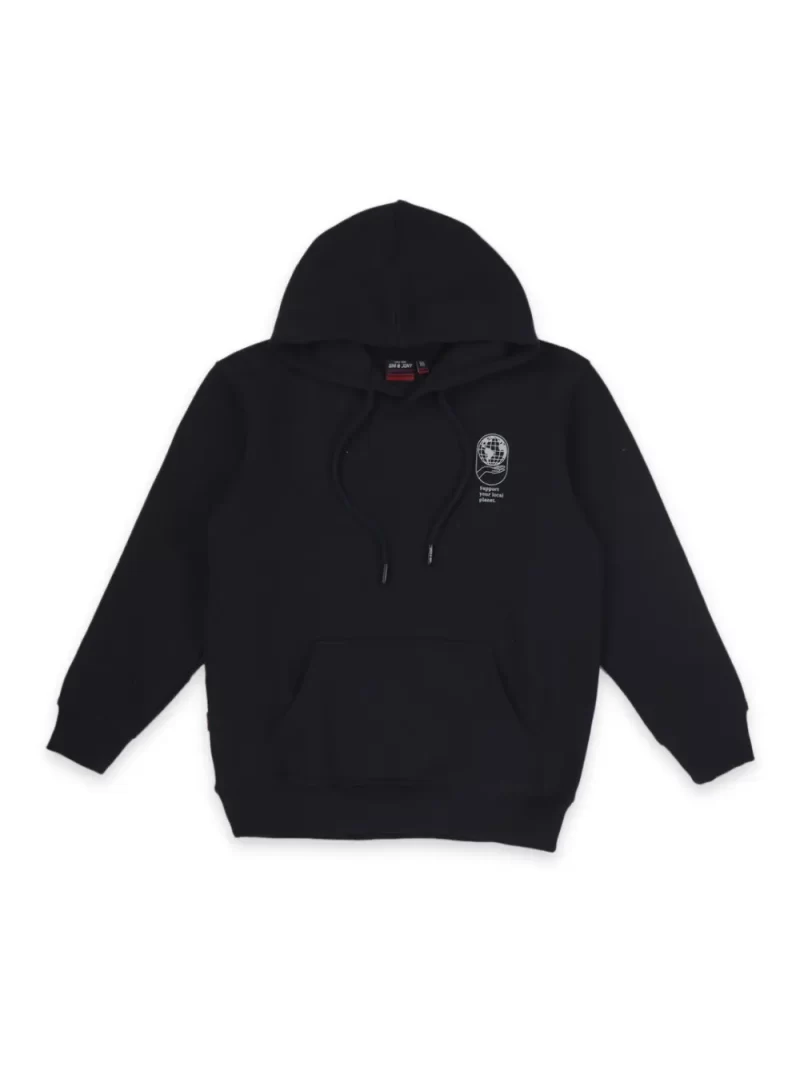 Boys Blue Cotton Printed Sweatshirt