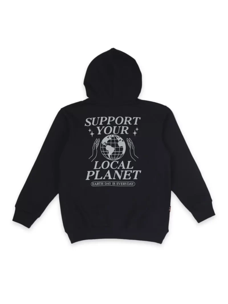 Boys Blue Cotton Printed Sweatshirt