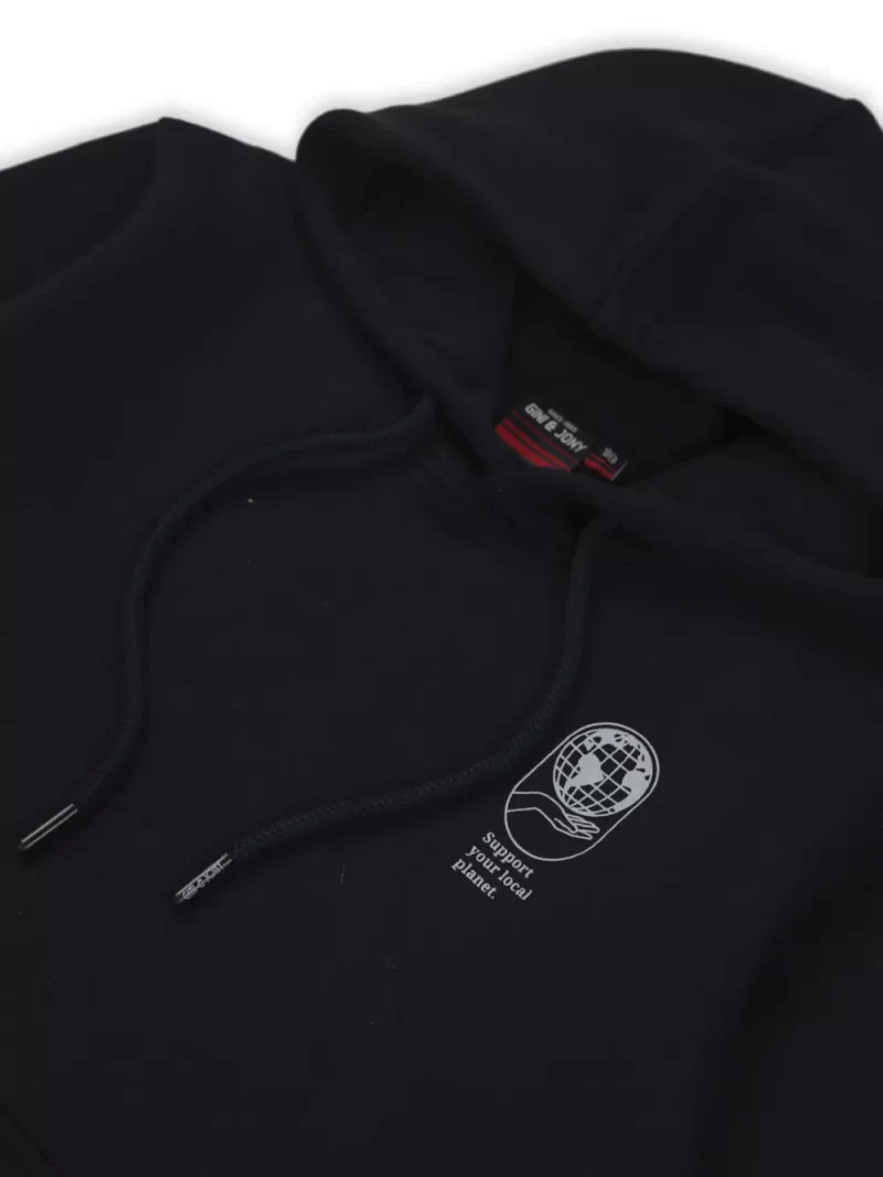 Boys Blue Cotton Printed Sweatshirt