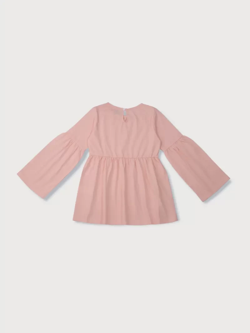 Gini & Jony Girls Green Solid Knits Full Sleeves Knits Top