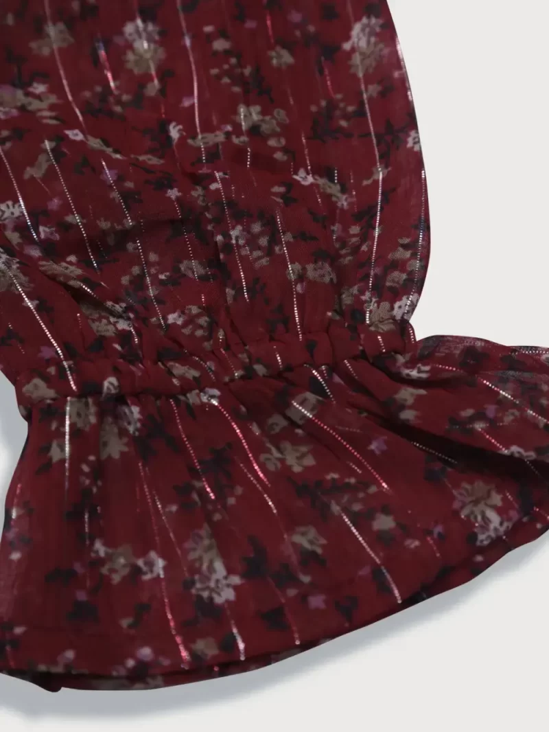 Baby Girls Casual Polyester Blend Blouson Top