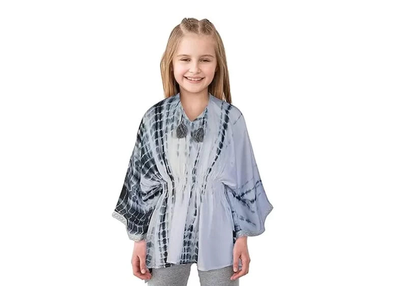 Baby Girls Casual Polyester Blend Blouson Top