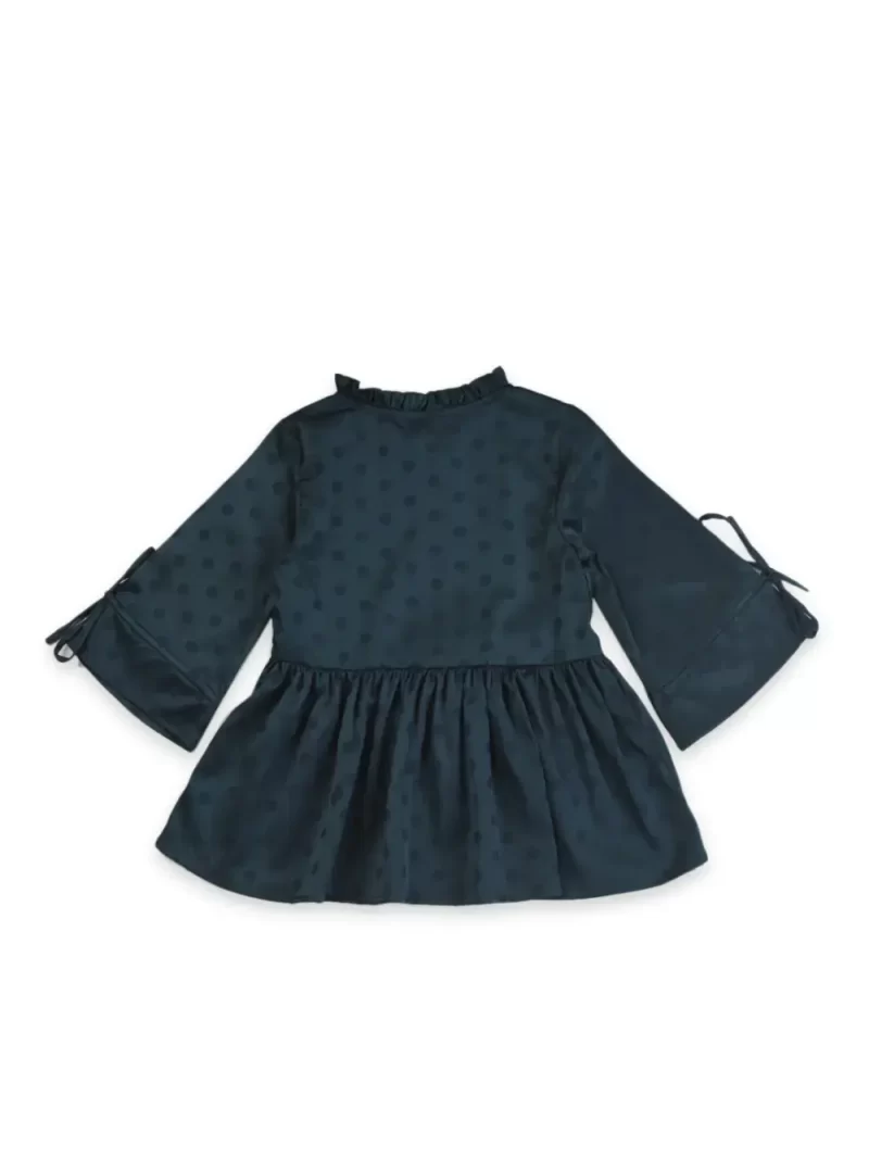 Baby Girls Casual Polyester Blend Blouson Top