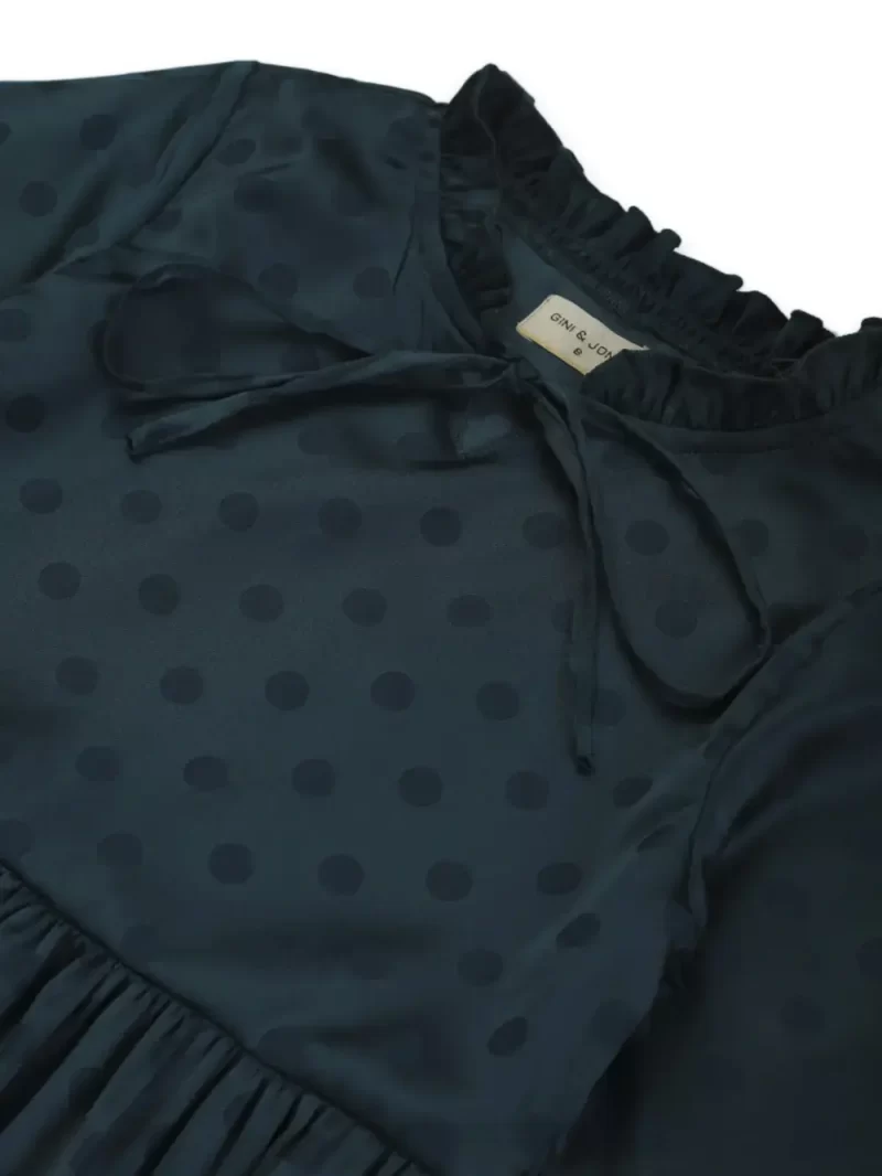 Baby Girls Casual Polyester Blend Blouson Top