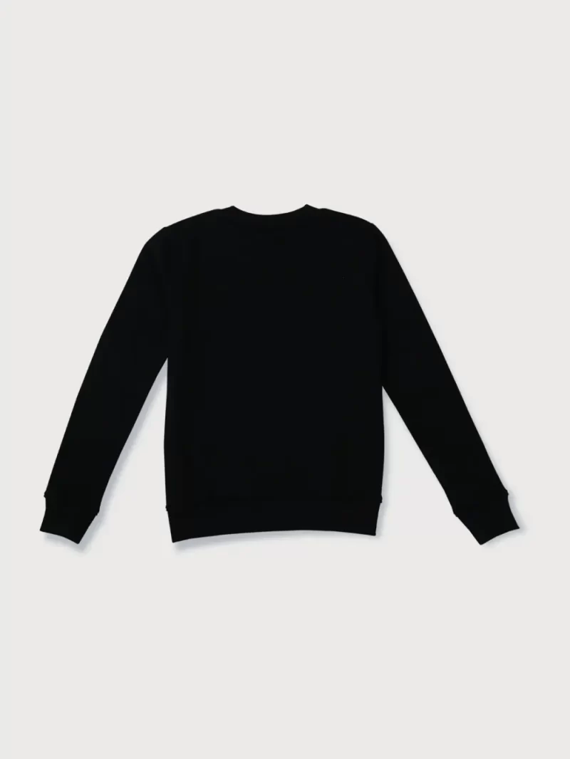 Gini And Jony Girls Black Printed Cotton Knits Jacket Full Sleeves
