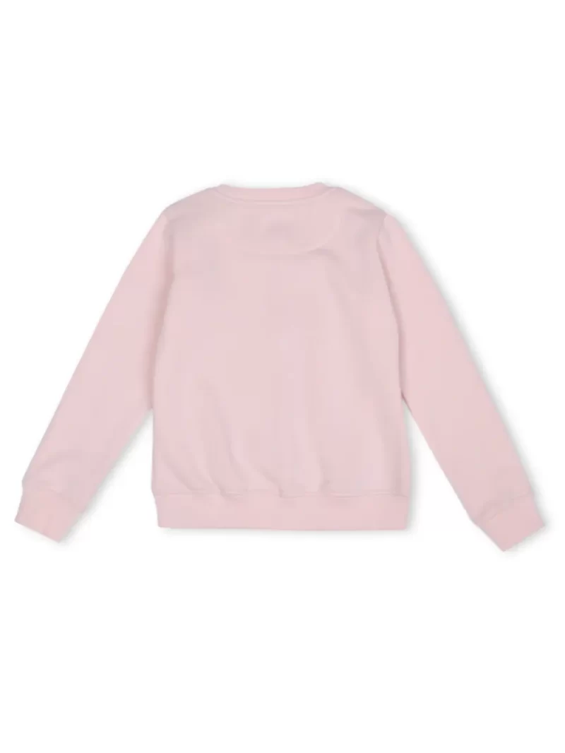 Gini And Jony Girls Pink Printed Cotton Knits Jacket Full Sleeves 9-12M