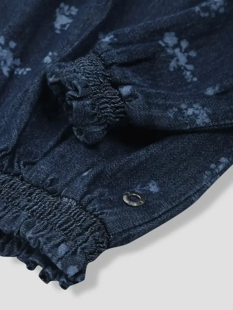 Baby Girls Casual Polyester Blend Blouson Top