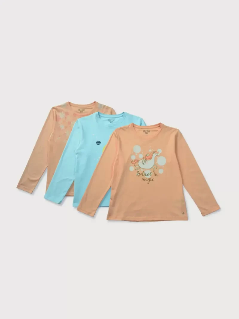 Gini & Jony 
Baby Girls Cotton Blend Full Sleeve Top
