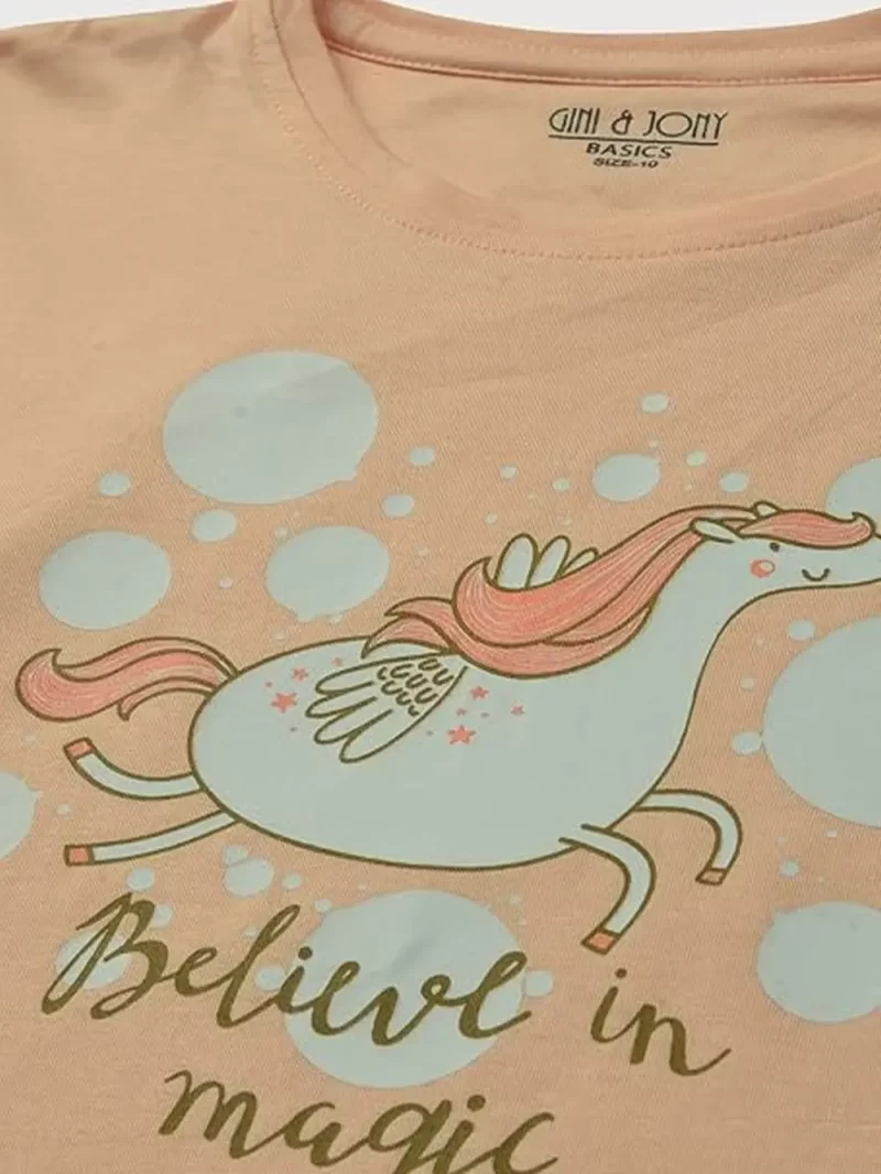 Gini & Jony 
Baby Girls Cotton Blend Full Sleeve Top