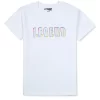 Gini And Jony Boys White Typographic Print Cotton T-Shirt Half Sleeves