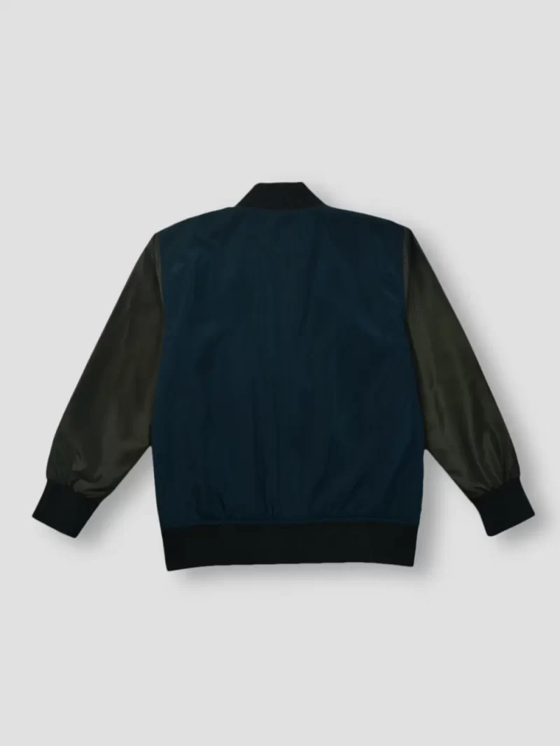 Typography Lightweight Varsity Jacket