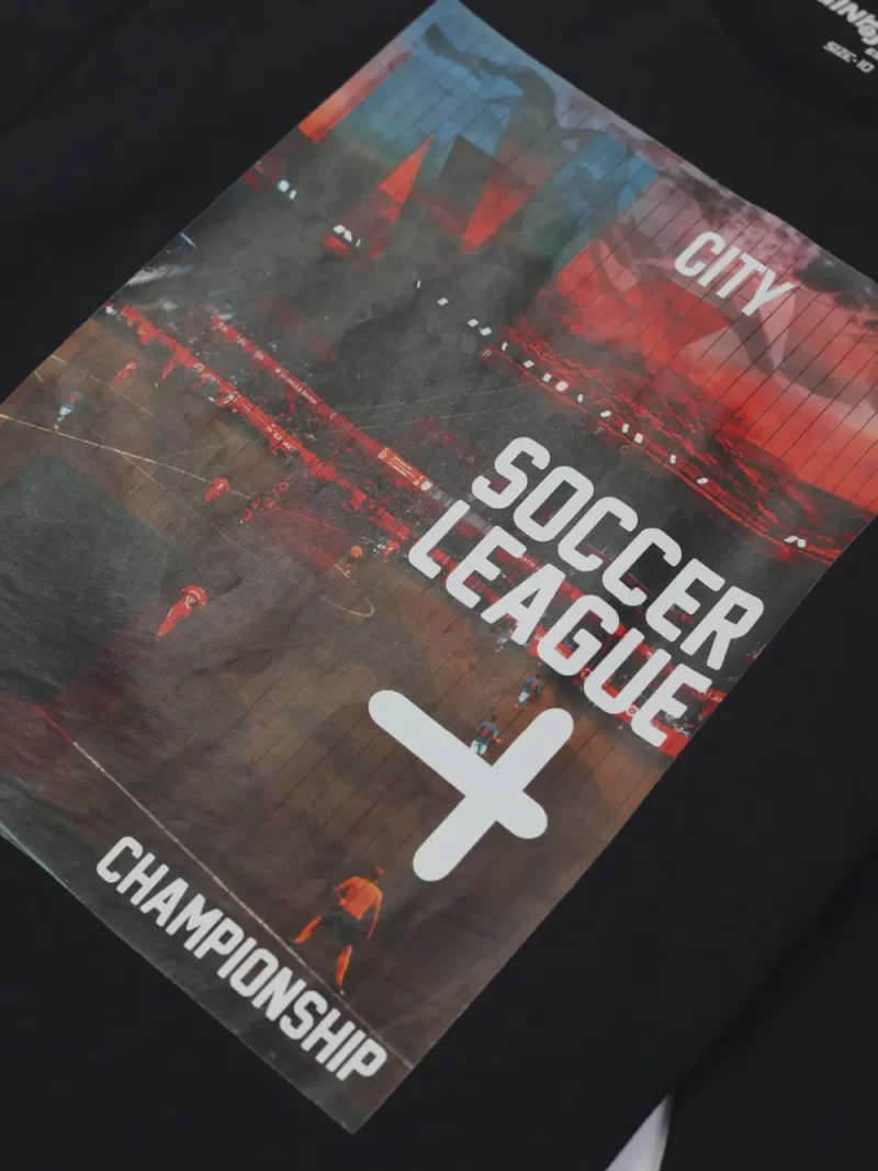 Gini And Jony Boys Navy Graphic Print Cotton T-Shirt Full Sleeves