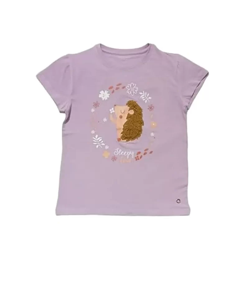 Baby Girls Casual Polyester Blend Blouson Top