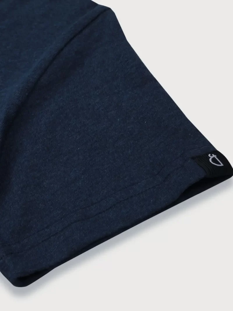 Gini And Jony Boys Navy Typographic Print Cotton Polo T-Shirt Half Sleeves