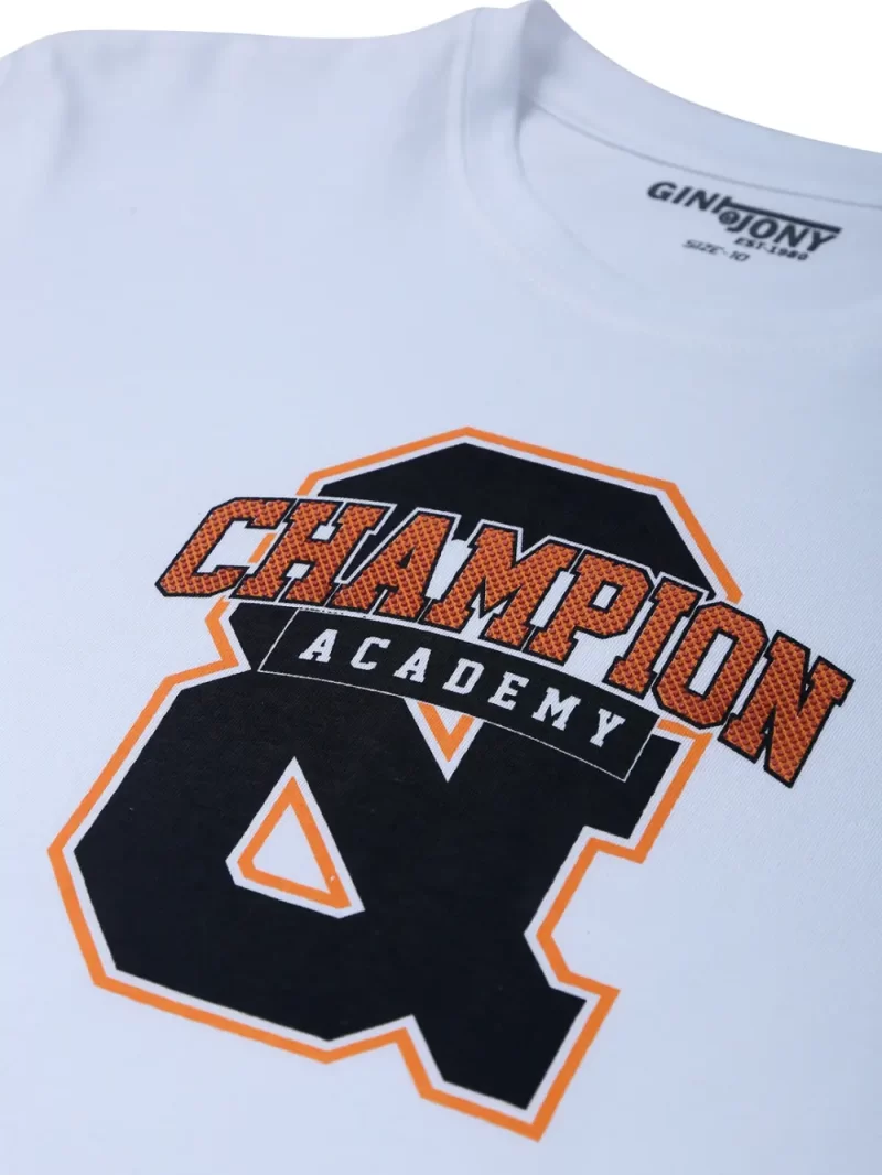 Gini & Jony
Boys Typography Cotton Blend Regular T Shirt