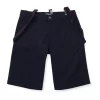 Gini And Jony Boys Black Solid Cotton Bermuda Fixed Waist