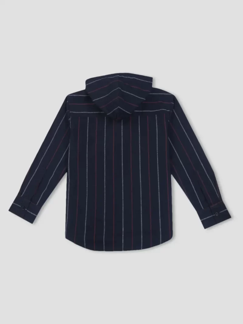 Gini & Jony Boy'S Striped Regular Fit Shirt