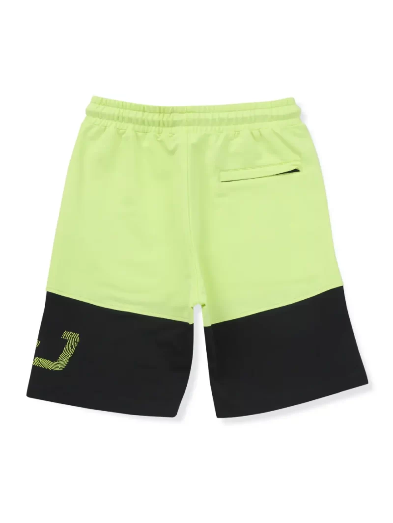 Gini & Jony Boys Yellow Solid Cotton Elasticated Bermuda