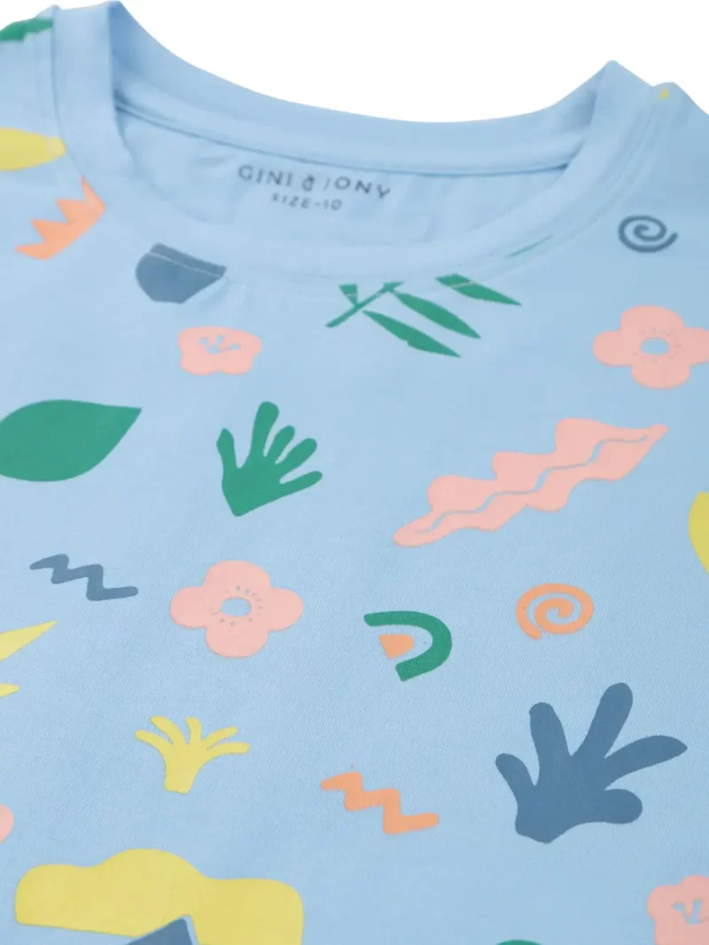 Baby Girls Casual Polyester Blend Blouson Top