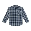 Gini & Jony Boys Blue Checks Cotton Full Sleeves Shirt