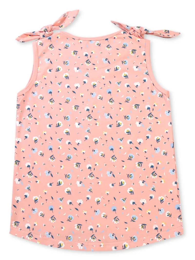 Gini & Jony Girls Printed Cotton Sleeveless Knits Regular Fit Top