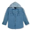 Gini And Jony Boys Solid Cotton Shirt