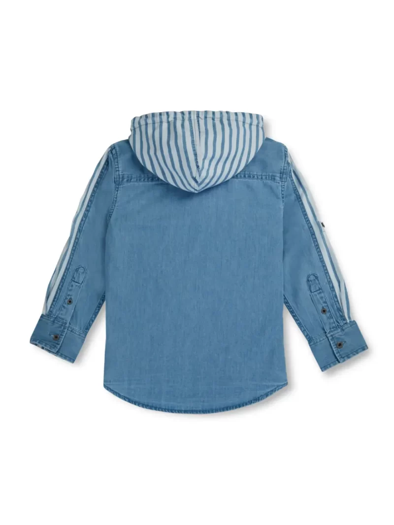 Gini And Jony Boys Solid Cotton Shirt