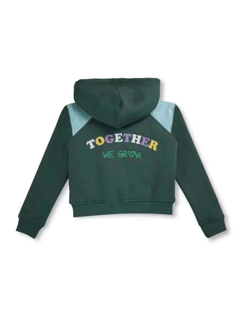 Typography Lightweight Varsity Jacket