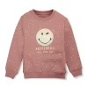 Boys Blue Cotton Printed Sweatshirt