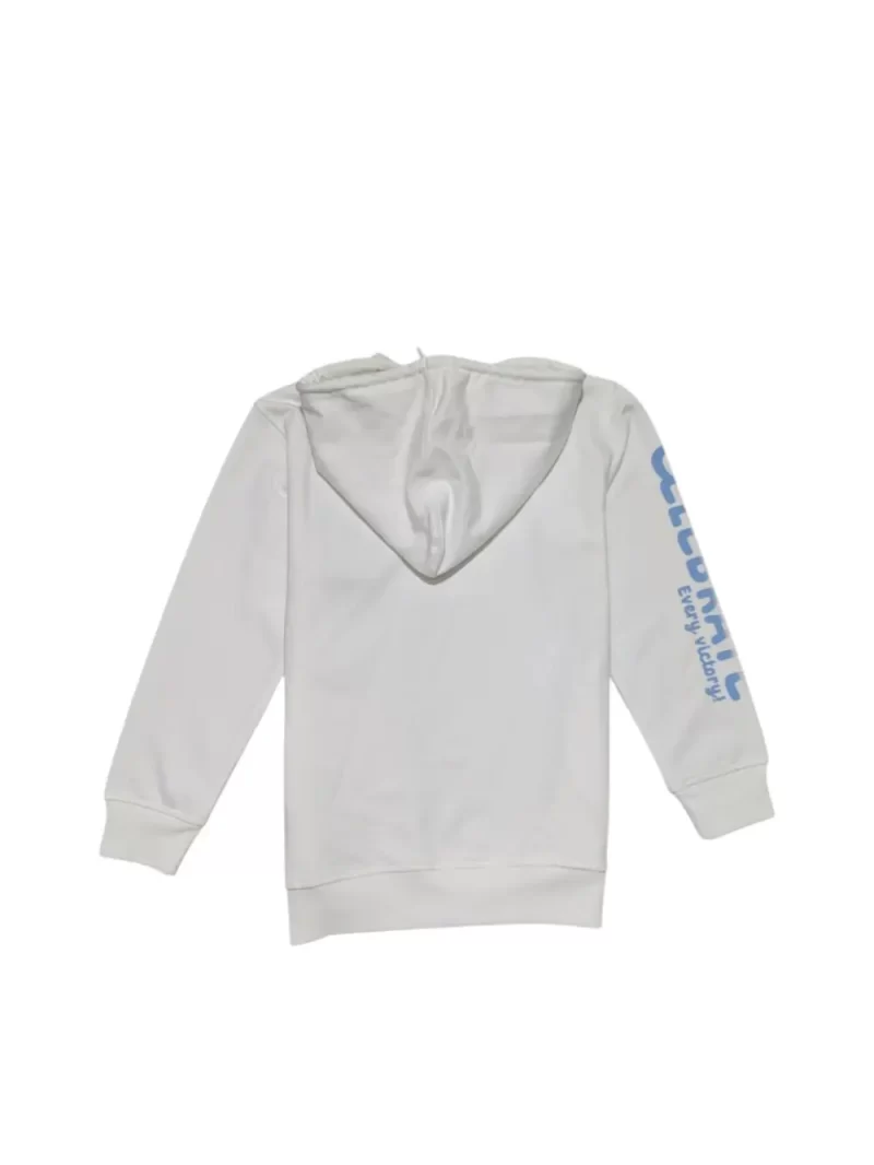 Gini And Jony Boys White Typographic Print Cotton Sweat Shirt Full Sleeves