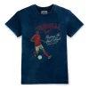 Gini And Jony Boys Blue Graphic Print Cotton T-Shirt Half Sleeves