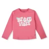 Baby Girls Casual Polyester Blend Blouson Top