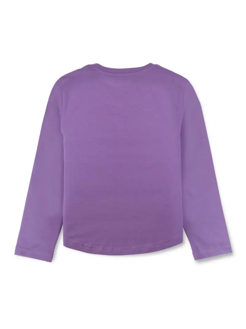 Gini And Jony Girls Cotton Round Neck Half Sleeves Knits Top