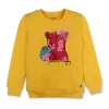 Boys Blue Cotton Printed Sweatshirt