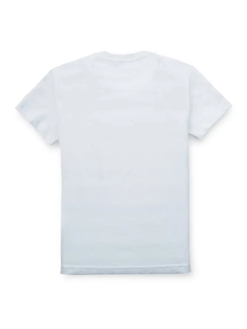Gini & Jony Boys' Blue T-Shirt Knitshand-Wash Regular Fit