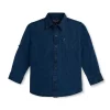 Gini And Jony Boys Solid Cotton Shirt