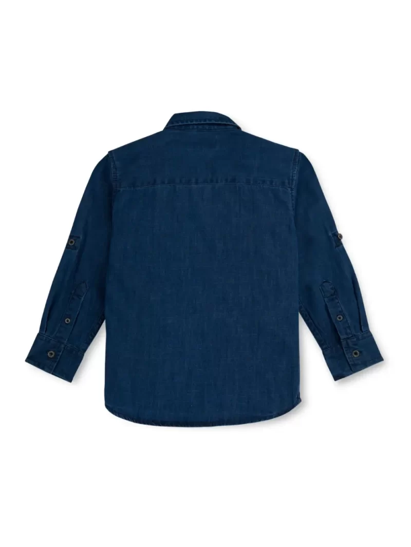 Gini And Jony Boys Solid Cotton Shirt