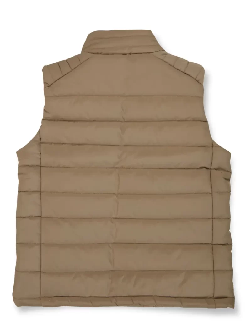 Gini And Jony Boys Brown Solid Polyster Full Sleeves Heavy Winter Jacket